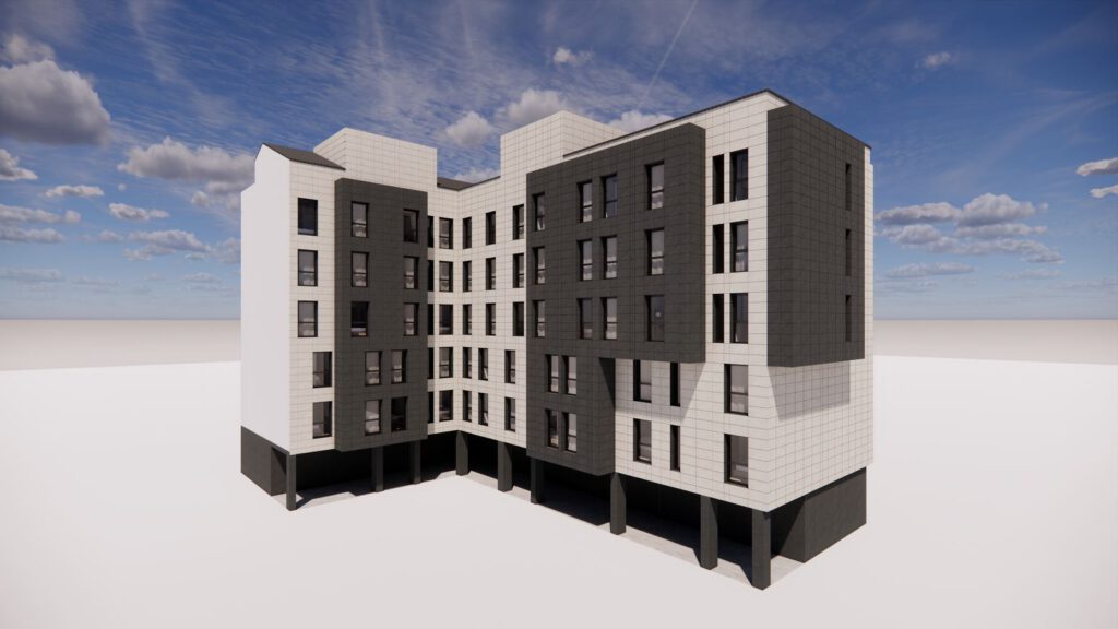 NEXT PROJECT R9 | Promotora y Constructora en Miranda de Ebro fachada trasera